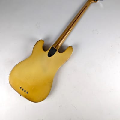 Fender  Tele Bass 1976 - Blond White Humbucker HSC image 6