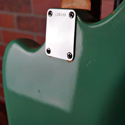 1964 Fender Jaguar Surf Green Refin Pre-CBS image 15