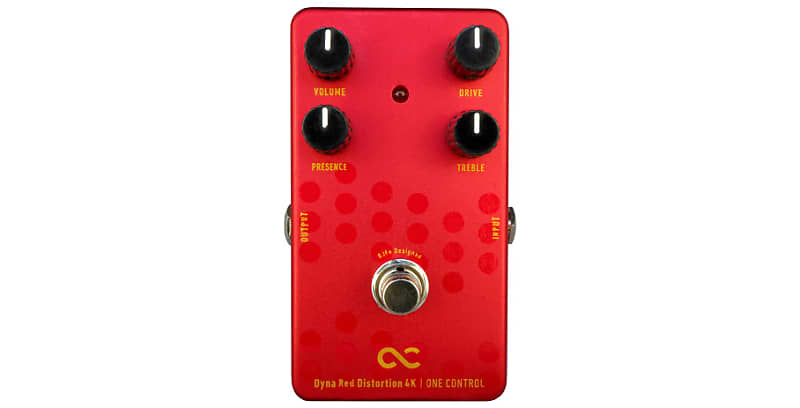 One Control Dyna Red Distortion 4K - Distortion