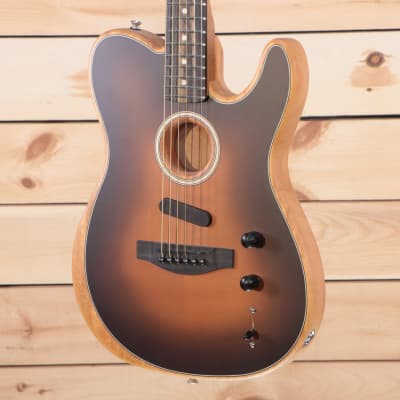 Fender American Acoustasonic Telecaster - Sunburst - US228941 image 3