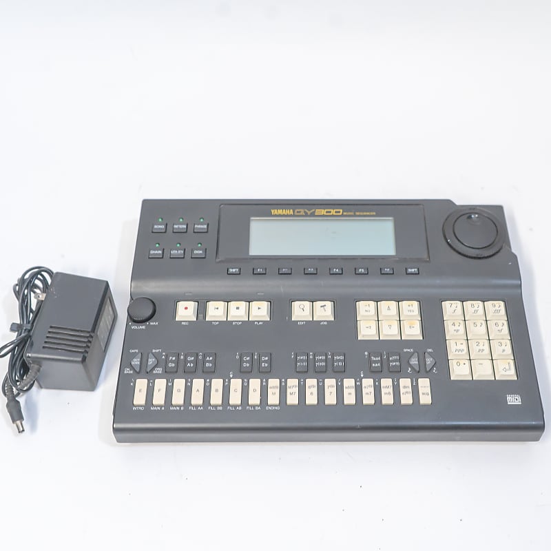 Yamaha QY300 Music Sequencer Rhythm Machine with Power Supply