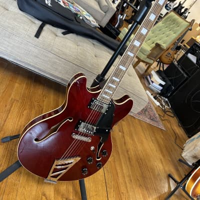 D'Angelico Premier DC - Cherry for sale