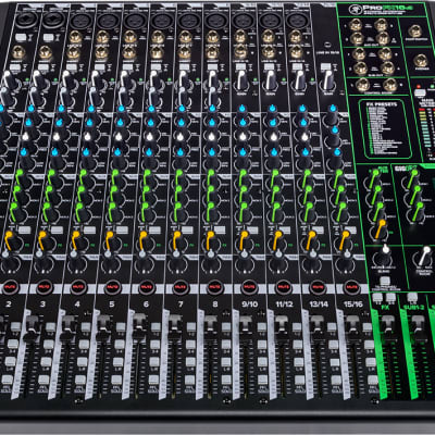Mackie ProFX16v3 16-Channel Professional Effects Mixer w/ USB & Built-In FX image 1