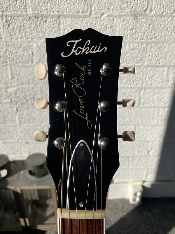 Tokai Love Rock Les Paul LSS 124 See-through White | Reverb