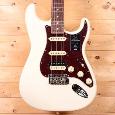 Fender American Professional II Stratocaster Olympic White SSS Rosewood  Fingerboard 2022 (US22055617)