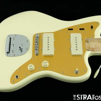 LOADED Fender Squier J Mascis Jazzmaster BODY Guitar Vintage White 