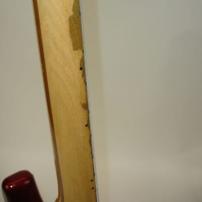 Vintage 1974 Fender Hardtail Stratocaster Electric Guitar, Maple Fingerboard, Red w/ Case image 13