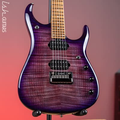 Ernie Ball Music Man JP15 John Petrucci 6-String Flame Top Purple Nebula for sale