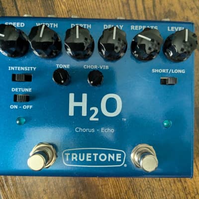 Reverb.com listing, price, conditions, and images for truetone-h2o-chorus-echo