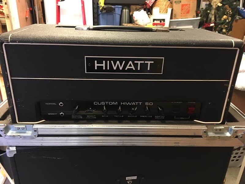 Hiwatt DR504 1983 Black Reverb