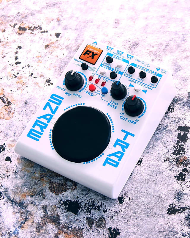 ギター Rainger FX SNARE TRAP  Lofi Beatbox Guitar Pedal X - GPX Blog - David Rainger's Rainger FX