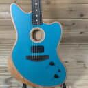Fender American Acoustasonic Jazzmaster Acoustic Guitar - Ocean Turquoise