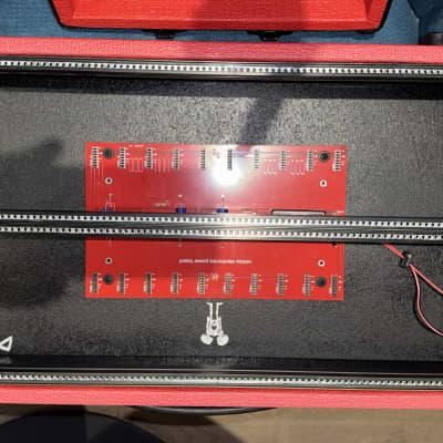 Dark Modular 6U 208hp red Eurorack Case - Red image 7