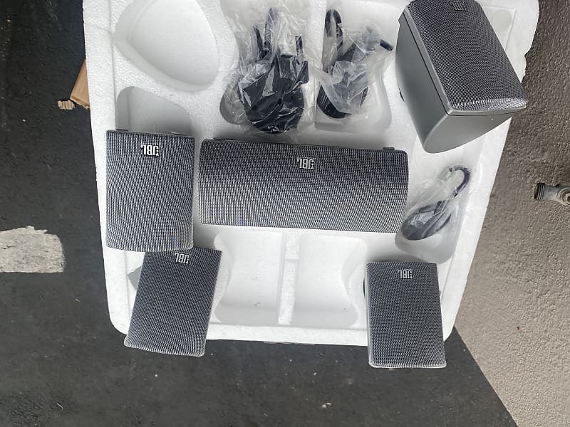 Jbl sat speakers  5 in total 145sssat  			