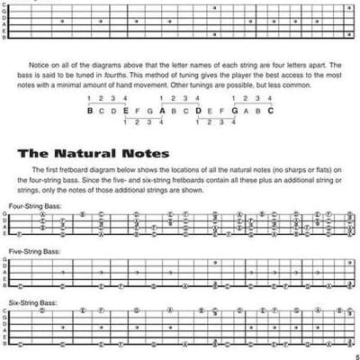 Bass Fretboard Basics - Essential Scales, Theory, Bass Lines & Fingerings image 6