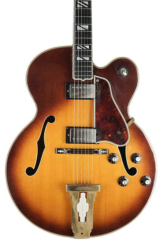 1970's Memphis EL-300 L5 / Super 400 Amber Sunburst | Reverb