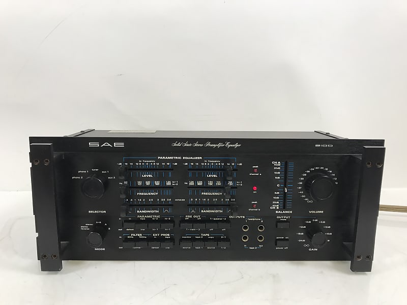 SAE 2100 Solid State Stereo Preamplifier