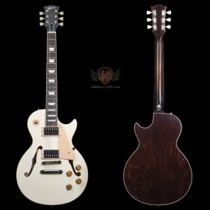 zSOLD - Gibson Memphis Limited Run ES-Les Paul White Top - Classic White (729) image 6