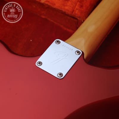 (Video) *All Original* 1969 Fender Jaguar Candy Apple Red, Rosewood Fretboard, Block Inlays w/OHSC, Case Candy | Rare Custom Colour Offset Vintage Guitar image 18