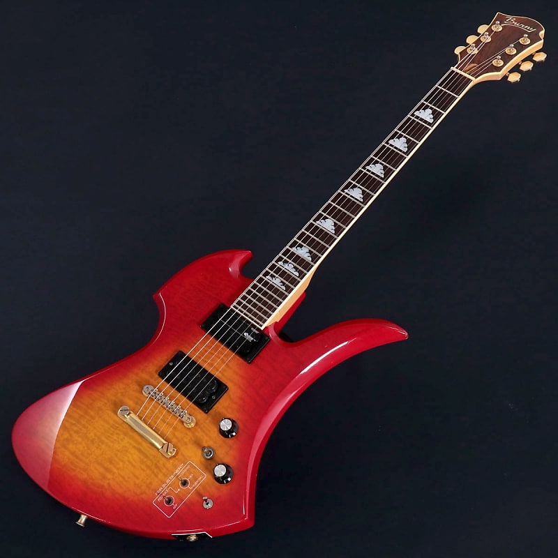 Burny MG-130S hide Signature Model Cherry Sunburst Fernandez