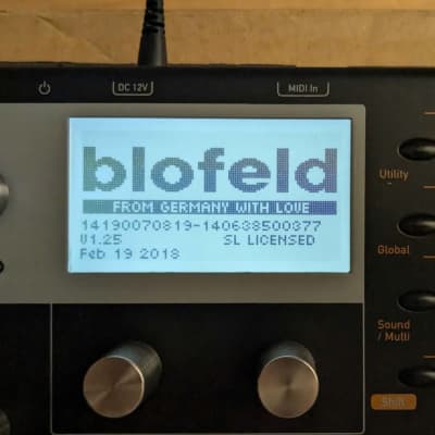 Waldorf Blofeld Synthesizer + SL Licence (Black Shadow) image 4