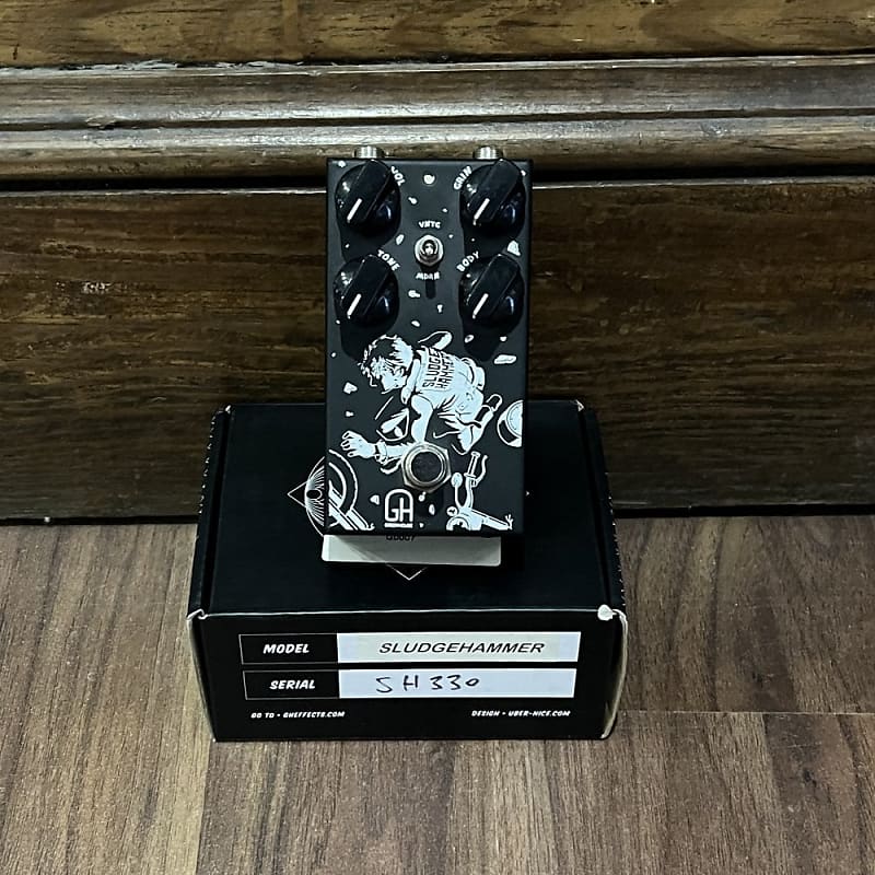 Greenhouse Effects SLUDGE HAMMER Fuzz pedal demo and review