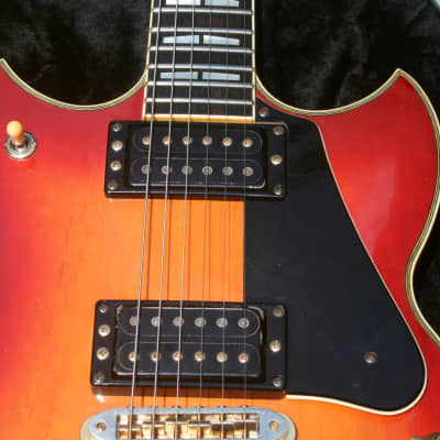 1982 Yamaha SG-1000 LP Killer - Cherry Sunburst+Flight Case