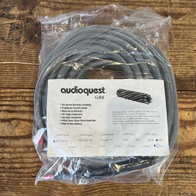 AudioQuest GR8 speaker cable- Metal braid Pair of 50ft image 7