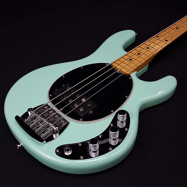 Ernie Ball Music Man Old Smoothie StingRay 4 H 40th Anniversary Mint Green image 2