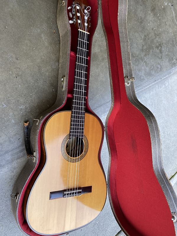 Oscar Teller 6177 1966 solid spruce luthier vintage classical guitar image 1