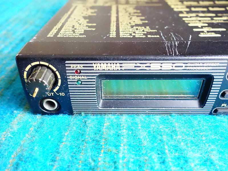 Yamaha FX550 Guitar Simul Effect Processor / Multi-Effects