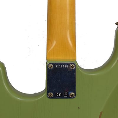 Fender Stratocaster 60 Relic FA-Sweet Pea Green image 8