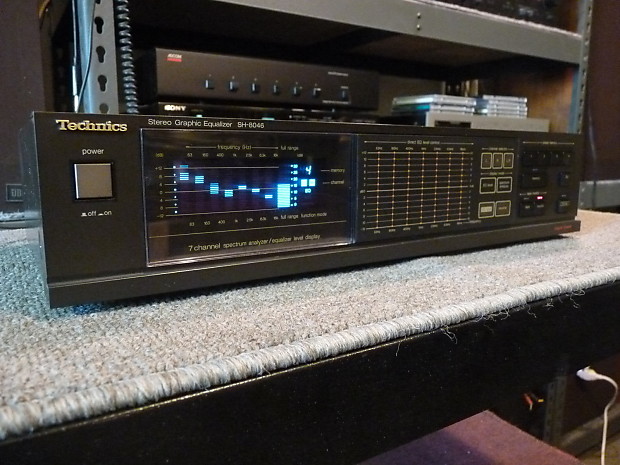 Technics SH-8046 Graphic Equalizer - Spectrum Frequency | Reverb