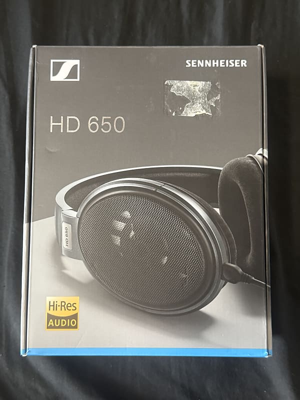 Sennheiser HD 650 Reference Headphones 2010s - Black  			