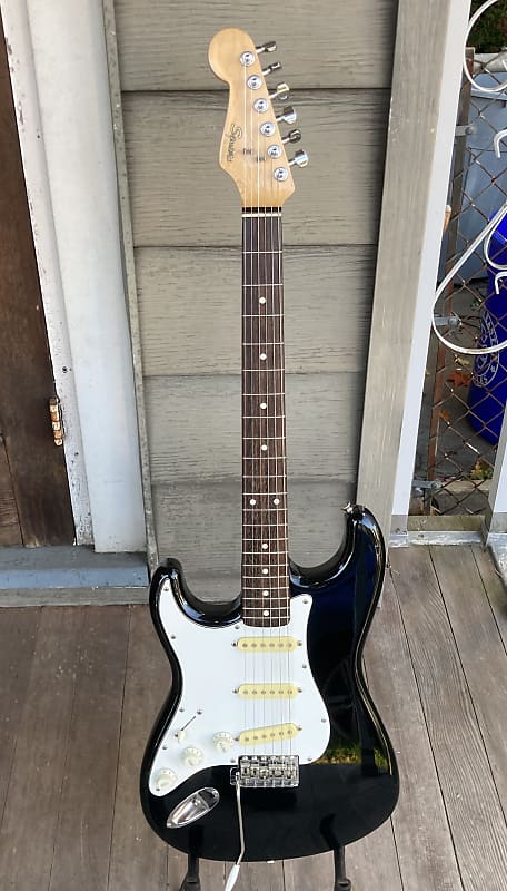 Squier Lefty ST-362 Stratocaster MIJ E Series 84-87 black | Reverb