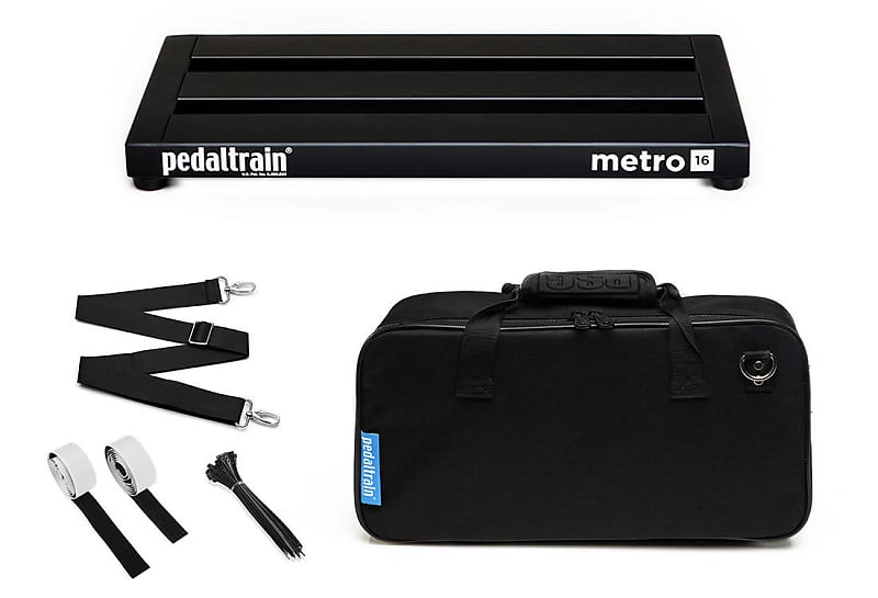 Pedaltrain Metro 16''x8.25'' Pedalboard with Soft Case | Reverb