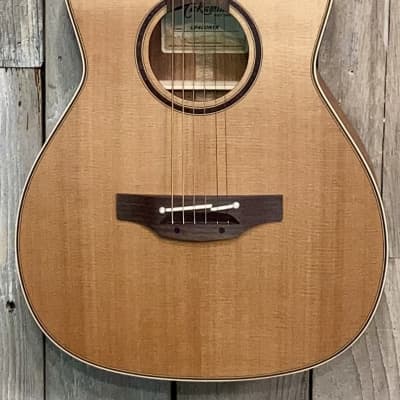 Takamine CP400NYK New Yorker Parlor Acoustic/Electric Guitar 2010s - Natural image 2