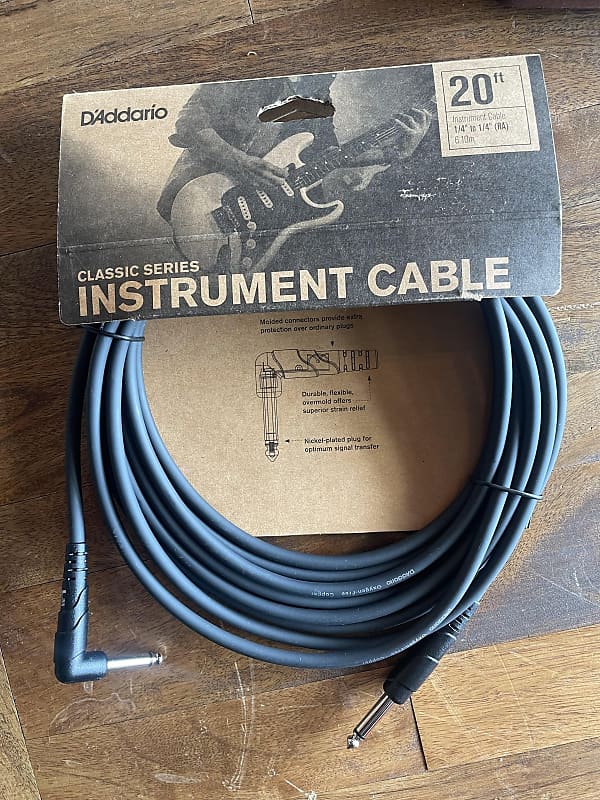 Daddario Classics Series Instrument Cable- 20ft image 1