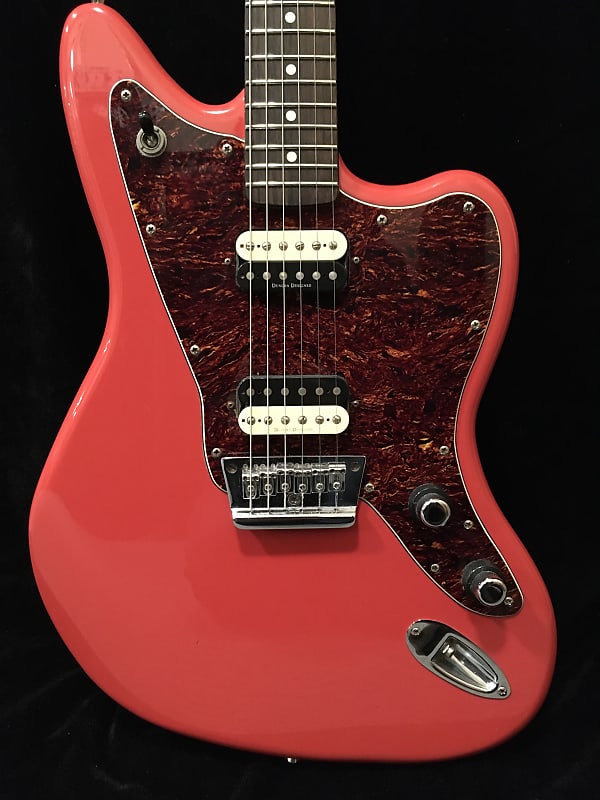 Squier jaguar store fiesta red