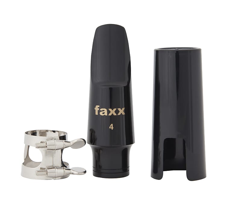 Faxx Alto Saxophone Hard Rubber Mouthpiece Kit | Reverb