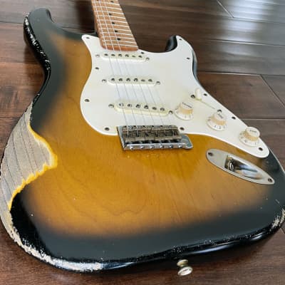 Xotic California Classic XSC-1 Electric Guitar 2-Tone Sunburst 2531 image 4