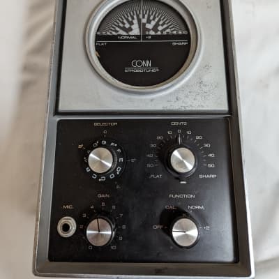 1960s Conn Strobotuner ST-6 Vintage Strobe Tuner Mint Time | Reverb