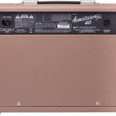 Fender Acoustasonic 40 amplifier 2 Channel Combo Amp 40 Watts image 3