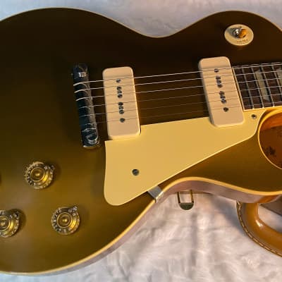 NEW ! Gibson Custom 1954 Les Paul Goldtop Reissue VOS - Double Gold - Authorized Dealer - 8.8 lbs - G04852 image 4