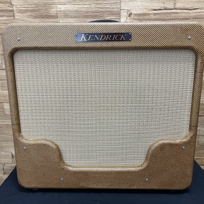 Kendrick  Wildcat 1x12 All tube 20 watt guitar combo USA made 1990's early 2000's  - Lacquered Tweed. Excellent shape! for sale