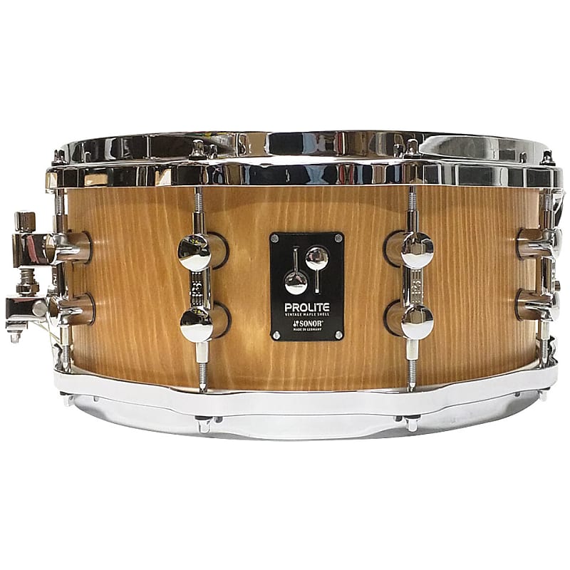 Sonor ProLite PL 1406 SDWD NAT Natural 14" x 6" Snare with Die Cast Hoops image 1