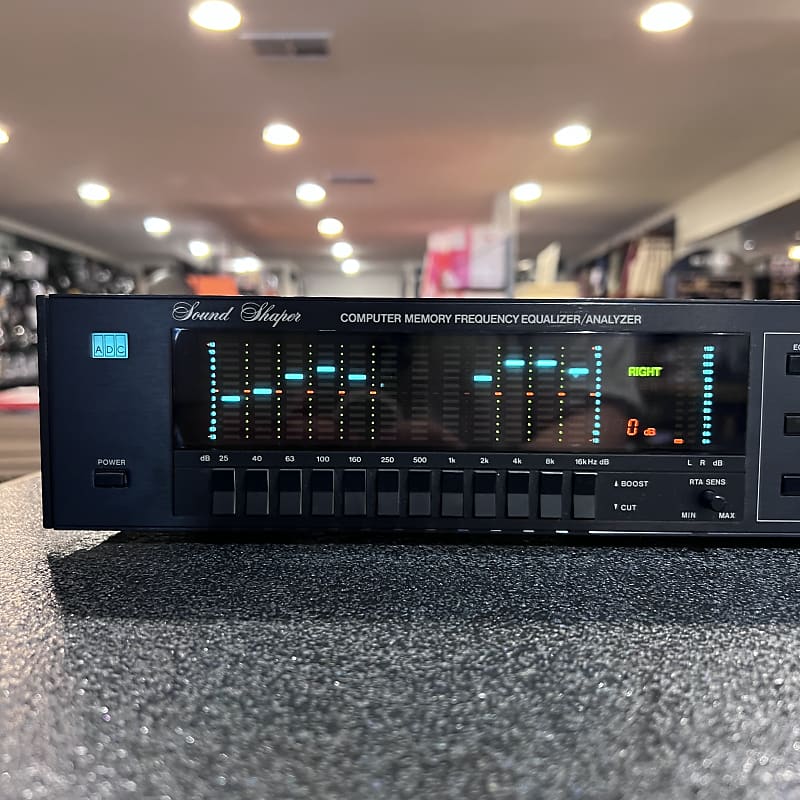 ADC Sound Shaper Computer Memory Frequency Equalizer/Analyzer SS-325x