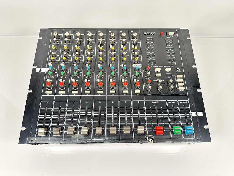 SONY MX-P21 8 Channel Analog Broadcast/Recording Audio MIXER