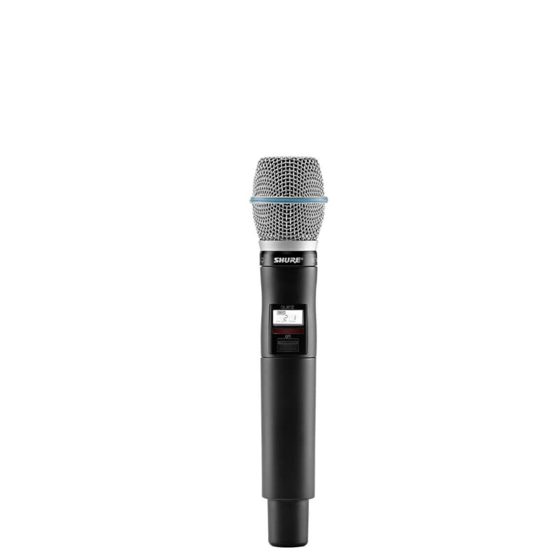 Shure QLXD2/BETA87A Wireless Handheld Microphone Transmitter with