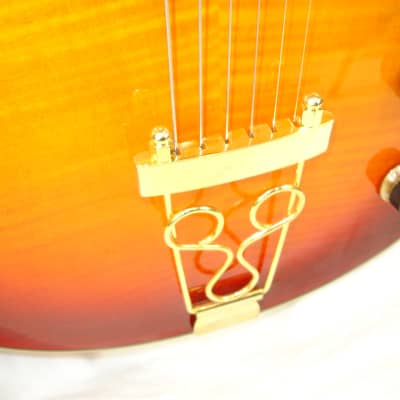 Ibanez Artstar AF155 Hollowbody Electric Guitar, Aged Whisky Burst w/ Case image 6